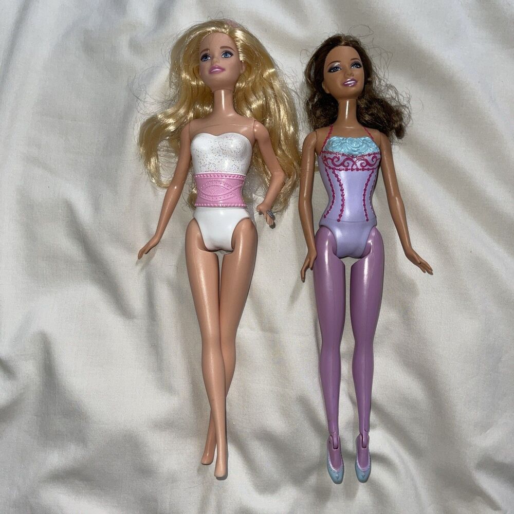 2016 MATTEL BARBIE BRIDE #CFF37 Barbie Doll & I Can Ballerina Teresa 2 Dolls